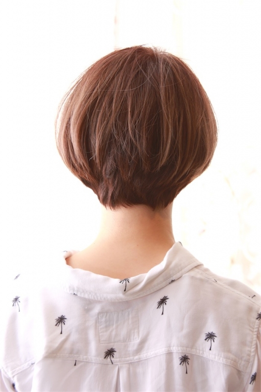 かわいいお手入れ簡単 マッシュショート 髪質改善と縮毛矯正の専門店 Enore青山 エノア アオヤマ